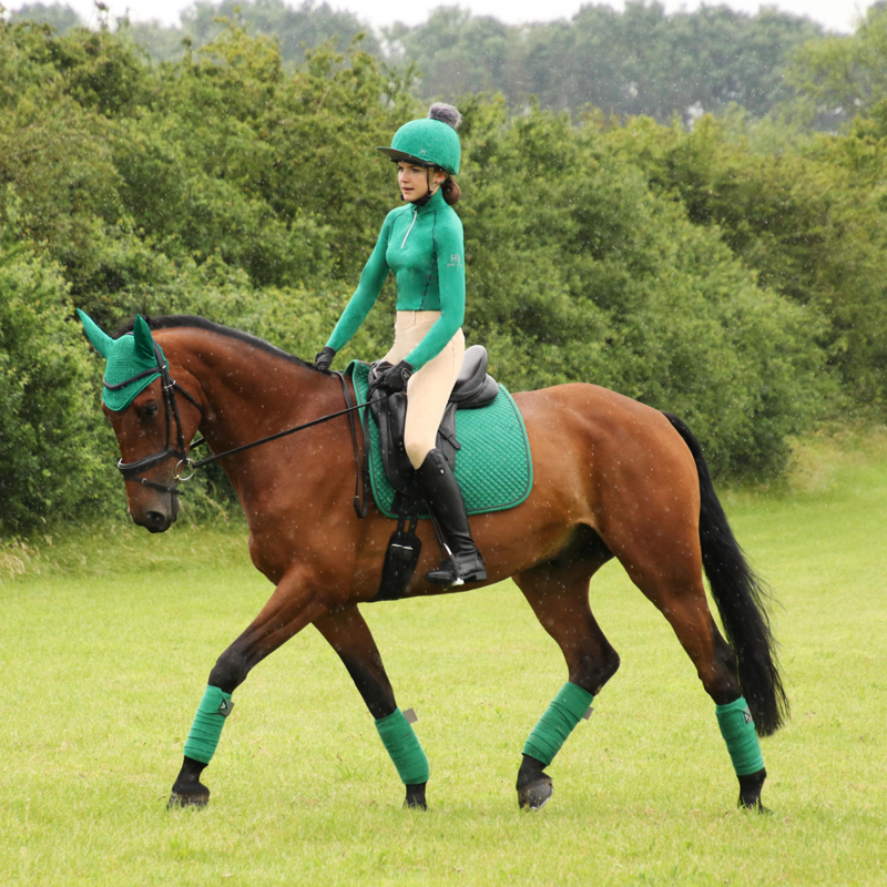 Hy Sport Active Fly Veil - Emerald Green - Full-1