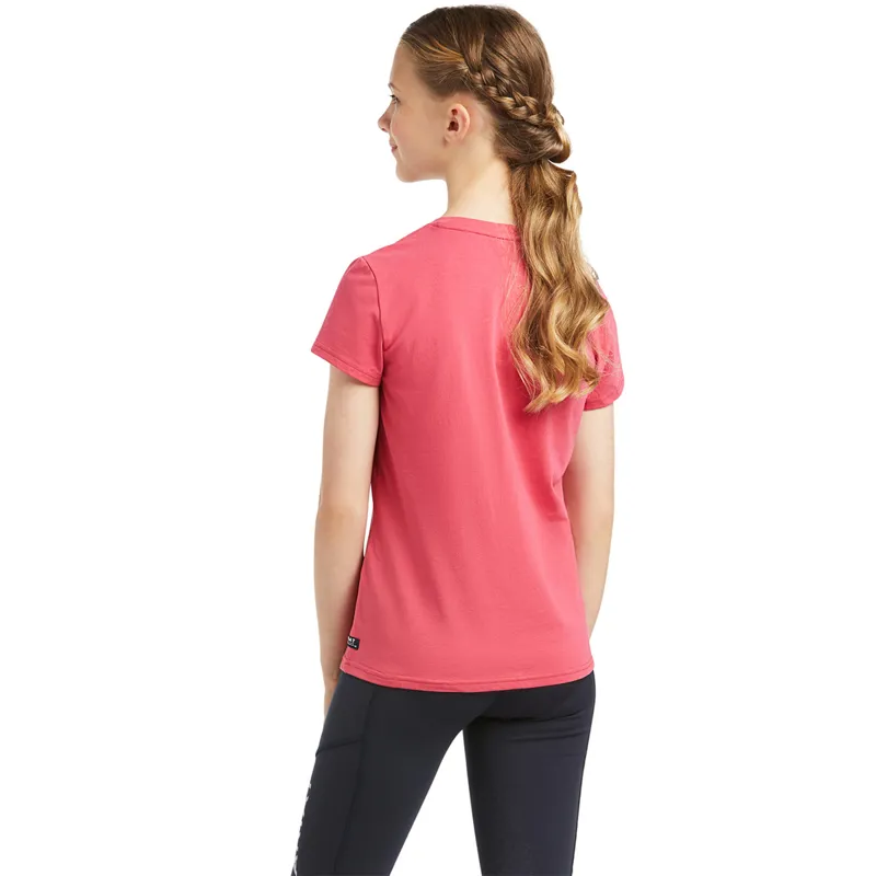 Ariat Youth Identity Parade SS T-Shirt - Party Punch-1