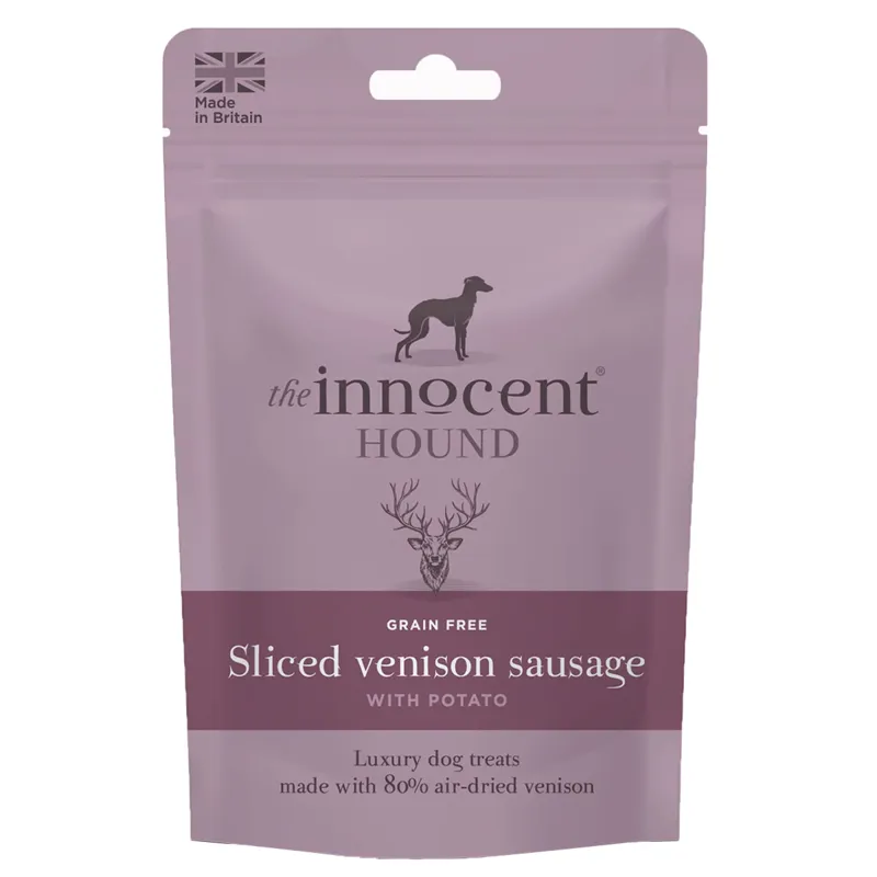 The Innocent Hound Sliced Venison Sausage Treats