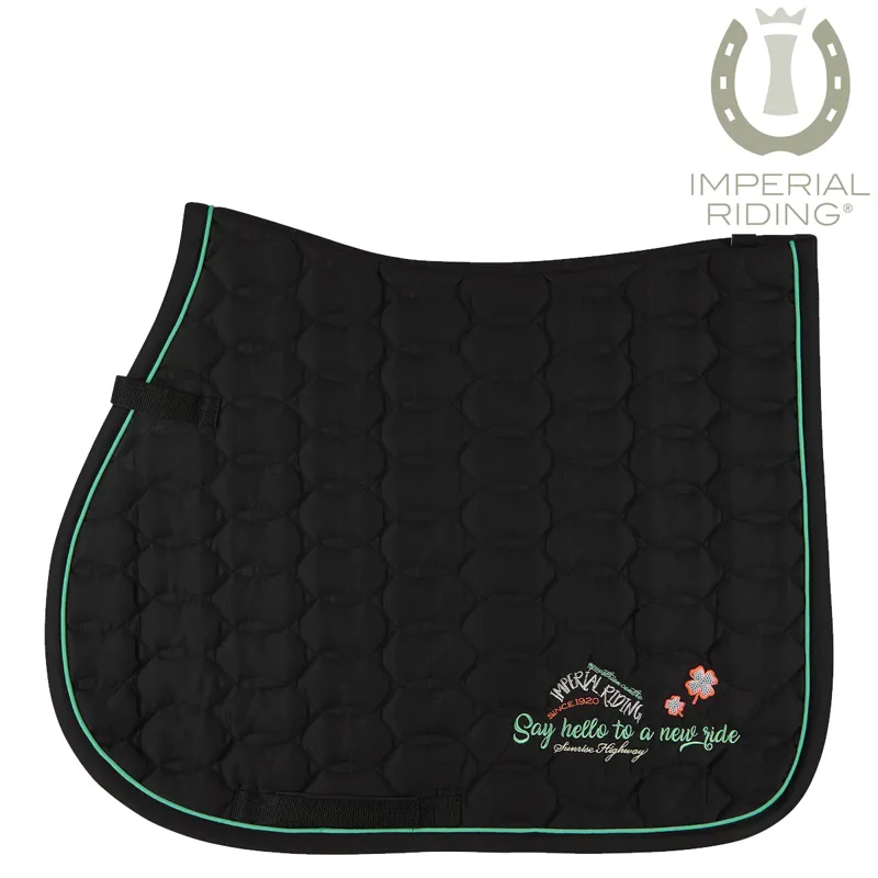 Imperial Riding Enjoy GP Saddlepad - Black