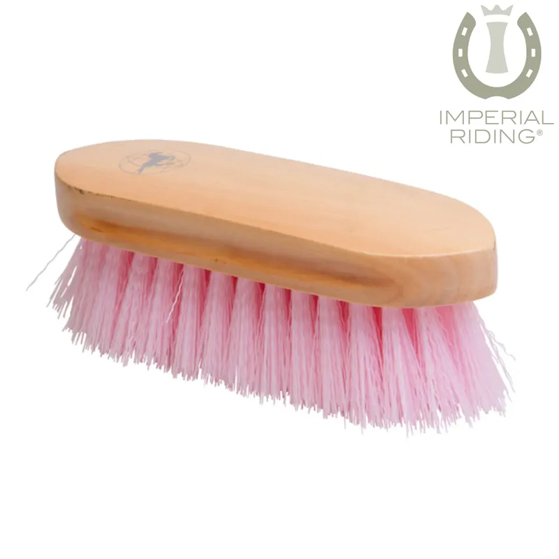 Imperial Riding Wooden Backed Dandy Brush - Rosebloom