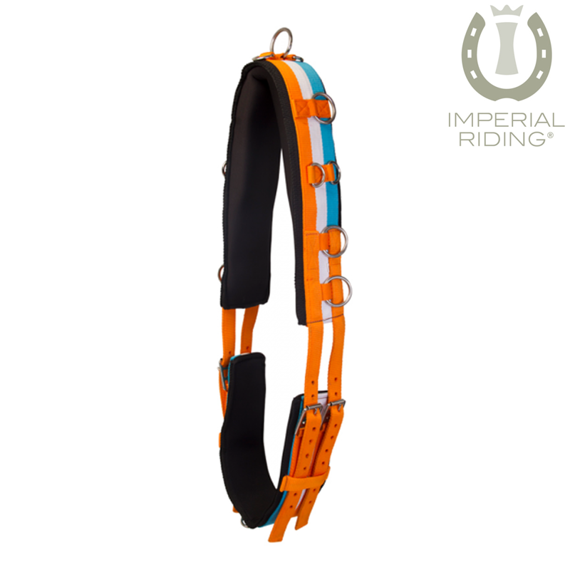 Imperial Riding Deluxe Lunging Girth - Neon Orange