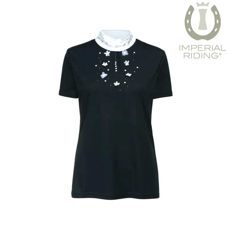 Imperial Riding Ladies Lyra Competition Shirt - Black