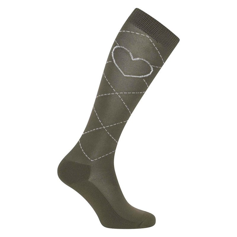 Imperial Riding Imperial Heart Socks - Sage Green