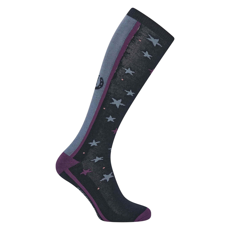 Imperial Riding Stars And Shine Socks - Navy