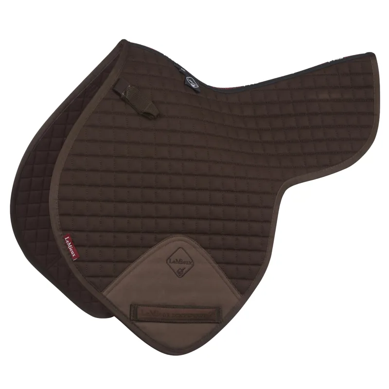 LeMieux Cotton Close Contact Numnah - Brown