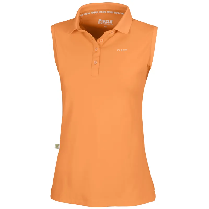 Pikeur Jarla Classic Sports Functional Polo - Mandarin Orange 