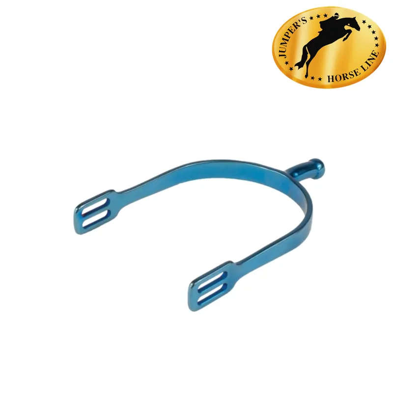 JHL Long Bobble Neck Spurs 30mm - Metallic Royal Blue