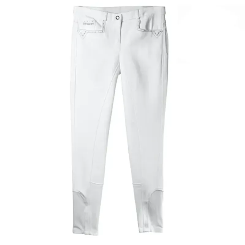 John Whitaker Ladies Birtle Breeches - White 