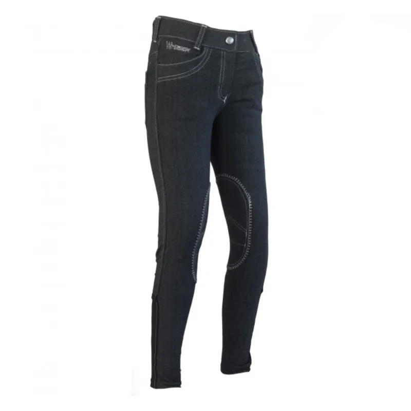 John Whitaker Rawdon Denim Effect Kids Breeches