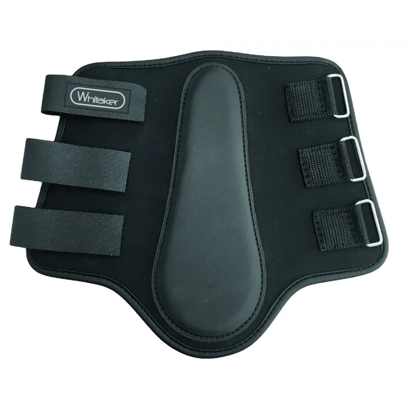 John Whitaker Bradford 3 Strap Brushing Boots - Black 