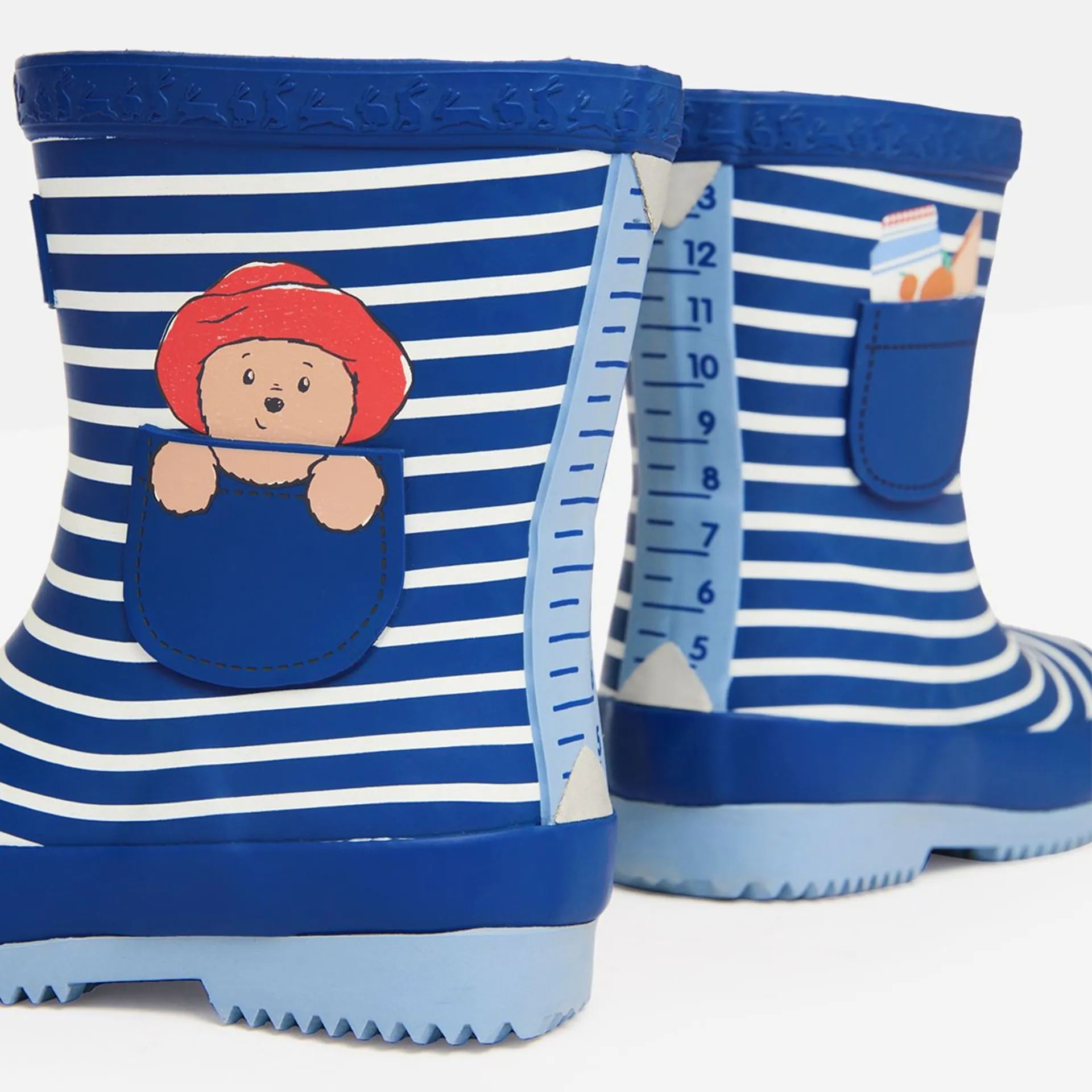 Joules Printed Baby Wellies Paddington Stripe