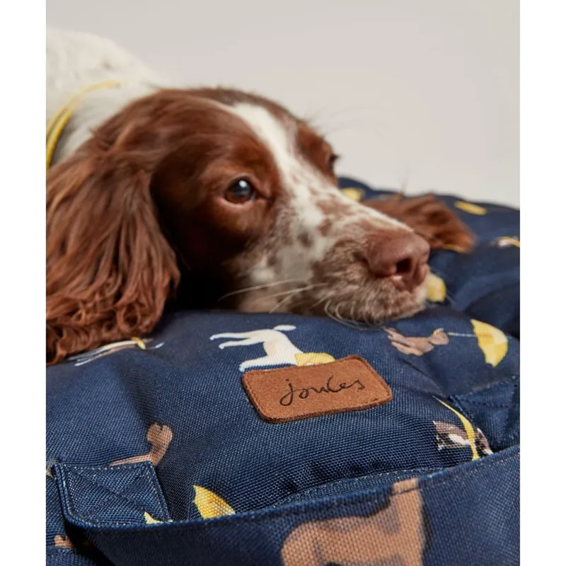 Joules Dog Print Travel Mat - Navy Dogs-3