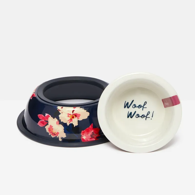 Joules Bircham Bloom Dog Bowl-1
