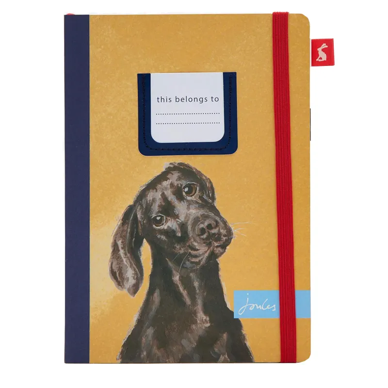 Joules A5 Hardback Lined Notebook - Pawcasso