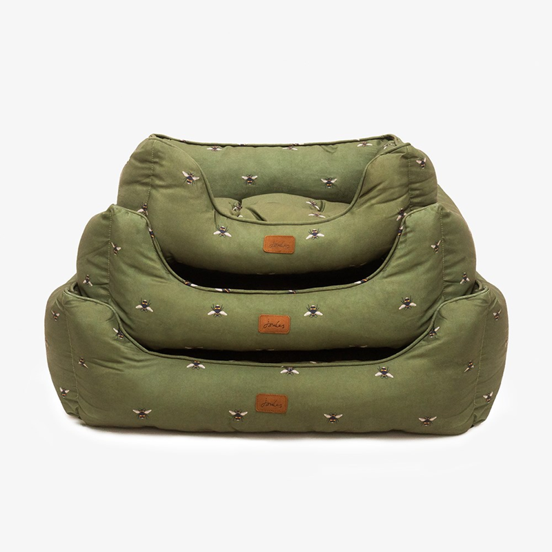 Joules Bee Print Box Bed-2
