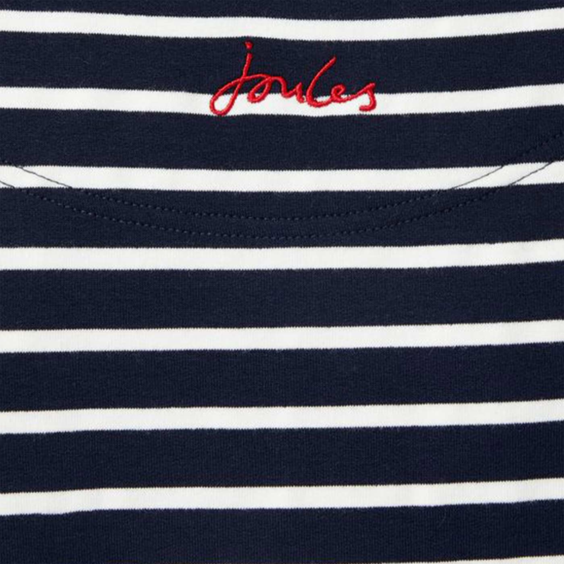 Joules Harbour Dog Top - Navy Stripe-2
