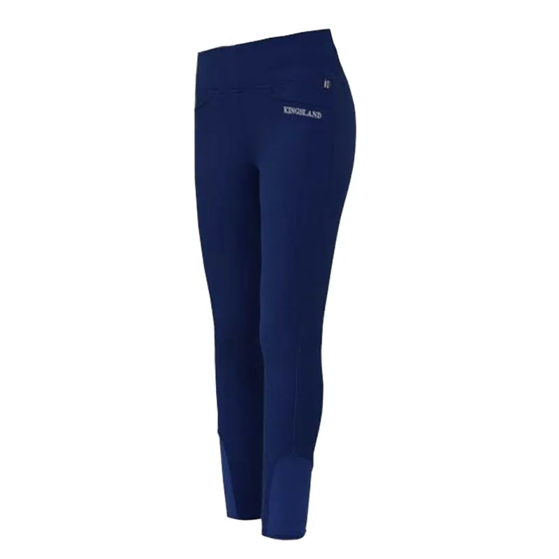 Kingsland Katja E-Tec Knee Grip Pull On Ladies Breeches - Blue Depths 