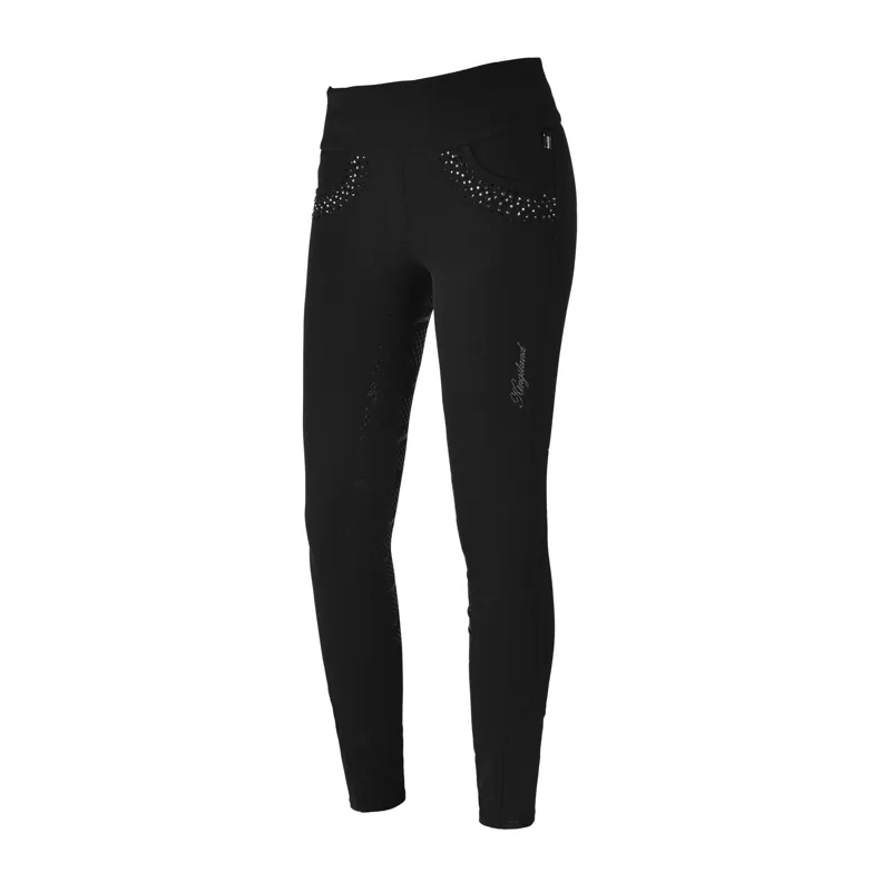 Kingsland KLkatja Ladies Full Grip Pull On Breeches - Black
