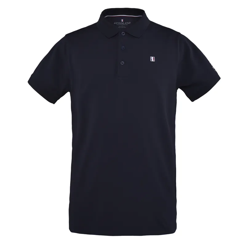 Kingsland Classic Junior Pique Shirt - Navy