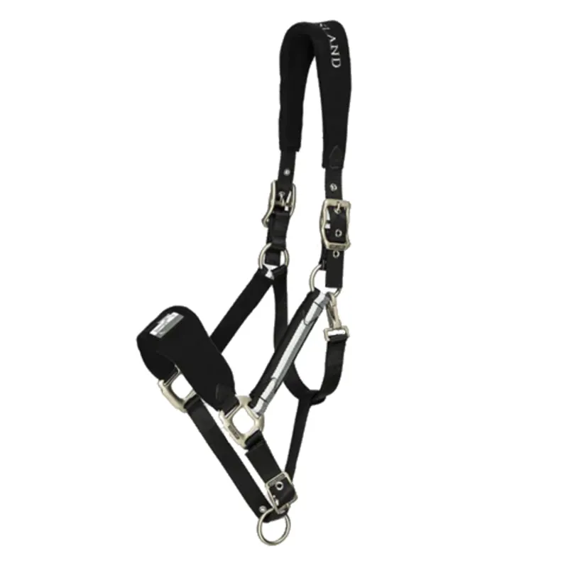 Kingsland Classic Headcollar with Fleece - Black