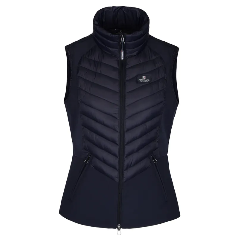 Kingsland Classic Ladies Hybrid Body Warmer - Navy