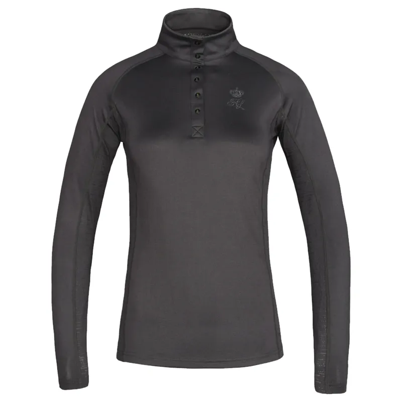 Kingsland KLraina Ladies Training Shirt - Grey Pinstripe