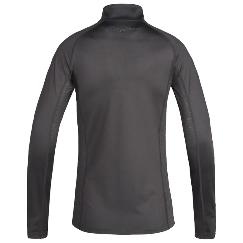 Kingsland KLraina Ladies Training Shirt - Grey Pinstripe-1