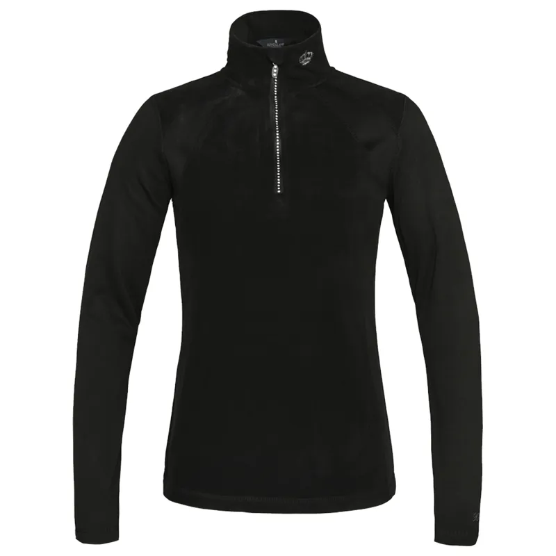 Kingsland KLrishi Ladies 1/2 Zip Sweatshirt - Black