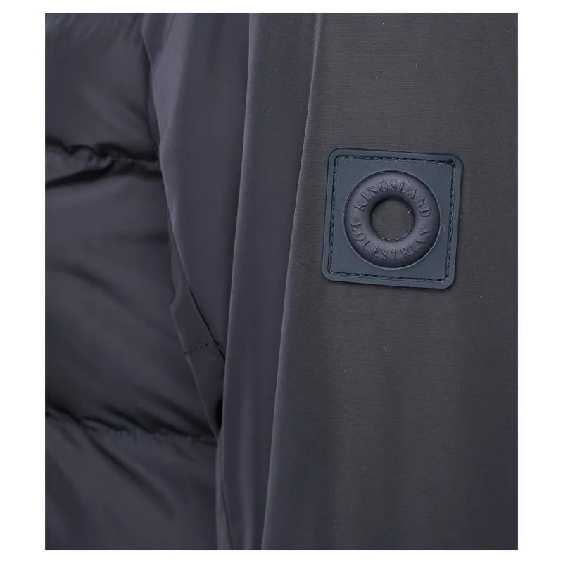 Kingsland KLsine Girls Insulated Riding Coat - Navy-2