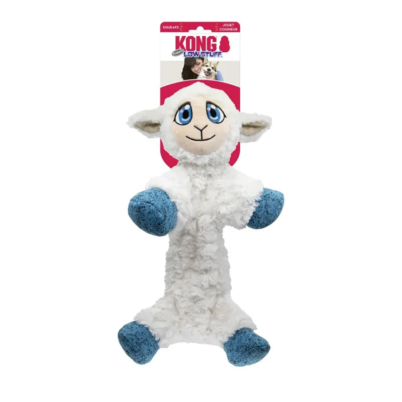 KONG Low Stuff Flopzie Medium Lamb