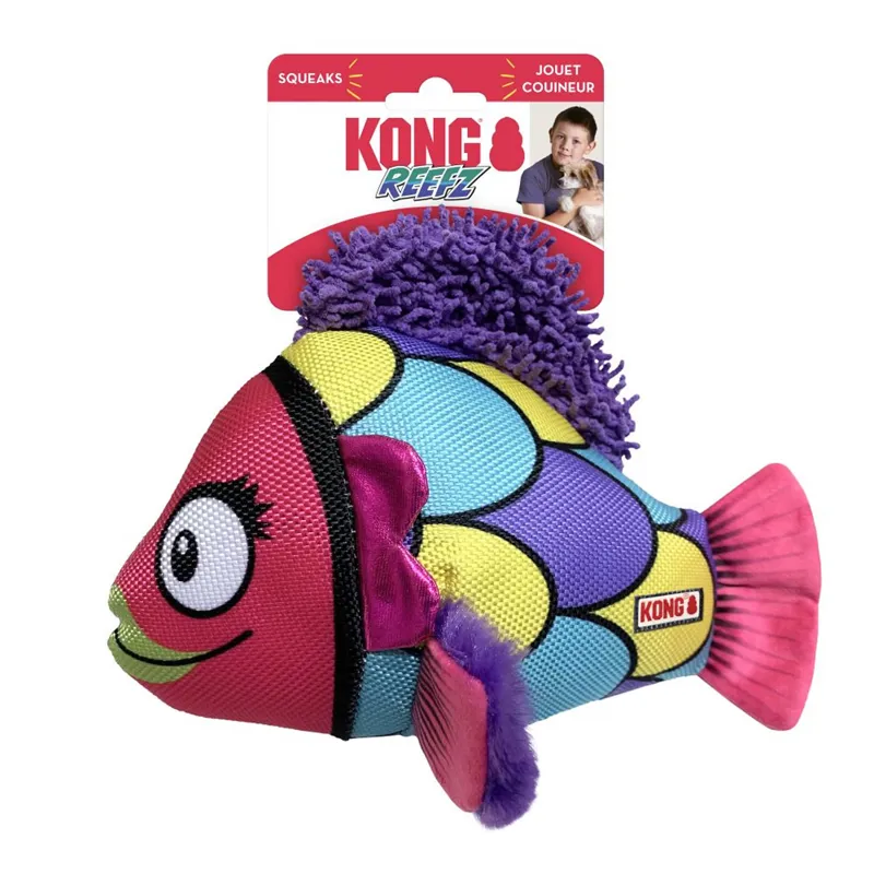 KONG Reefz Assorted - Large fish/shark