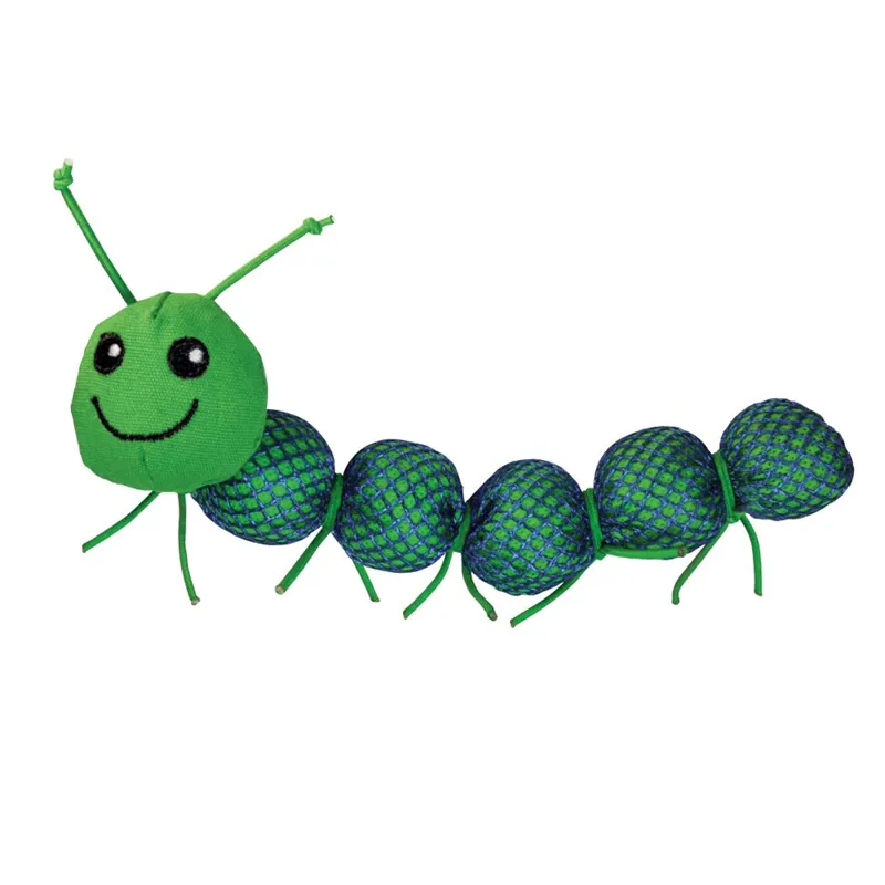 KONG Nibble Critter Catnipillar - Assorted Colours