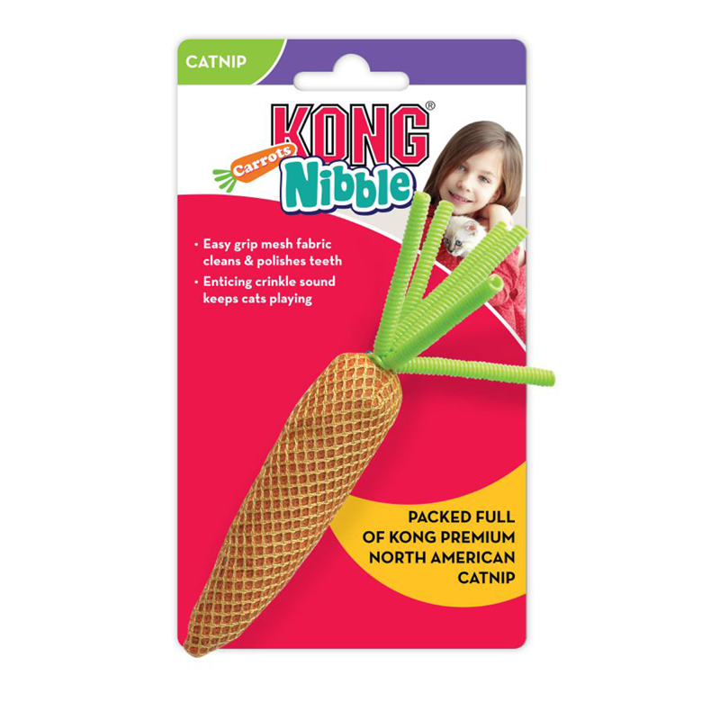 KONG Nibble Carrot - Assorted Colours-2