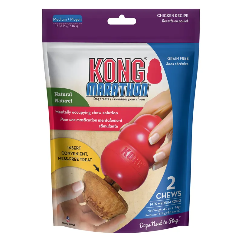 KONG Marathon 2 Pack Medium Chicken