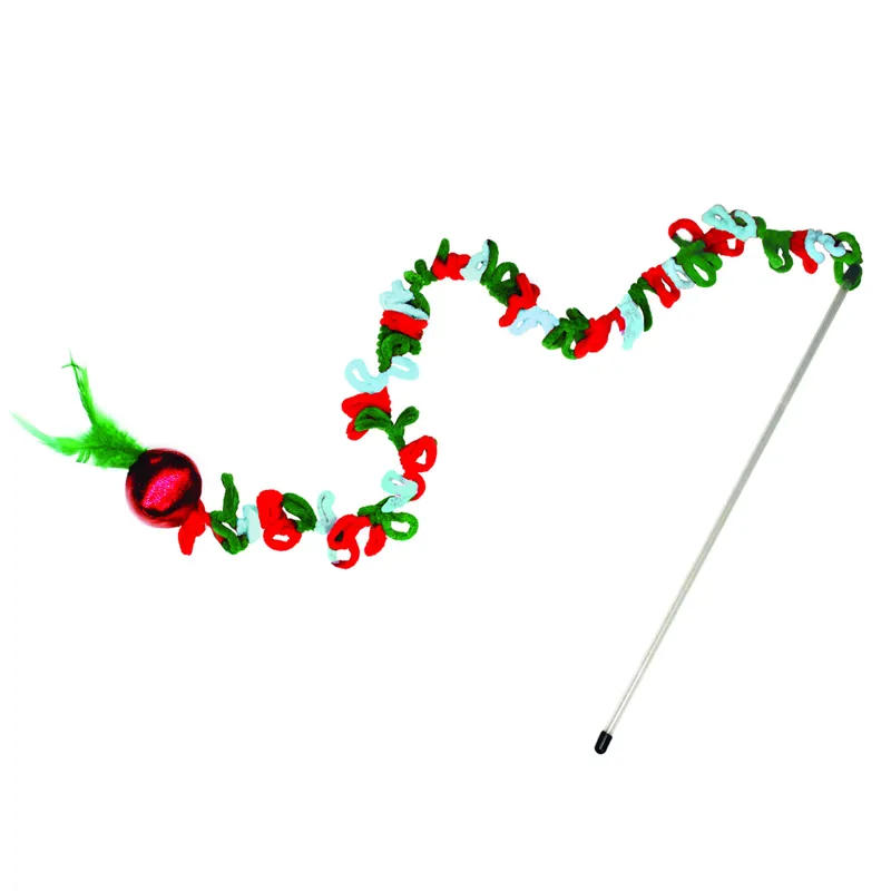 KONG Holiday Cat Teaser Loopz