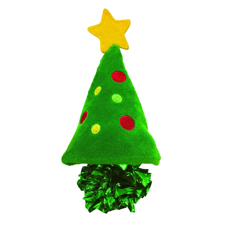 KONG Holiday Cat Crackles Christmas Tree