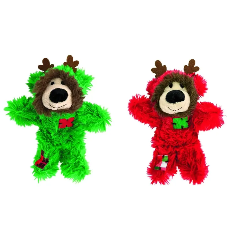 KONG Holiday Softies Pajama Bear Assorted Colours