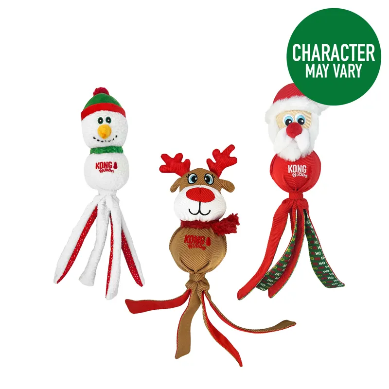 KONG Holiday Wubba Assorted Characters - Large