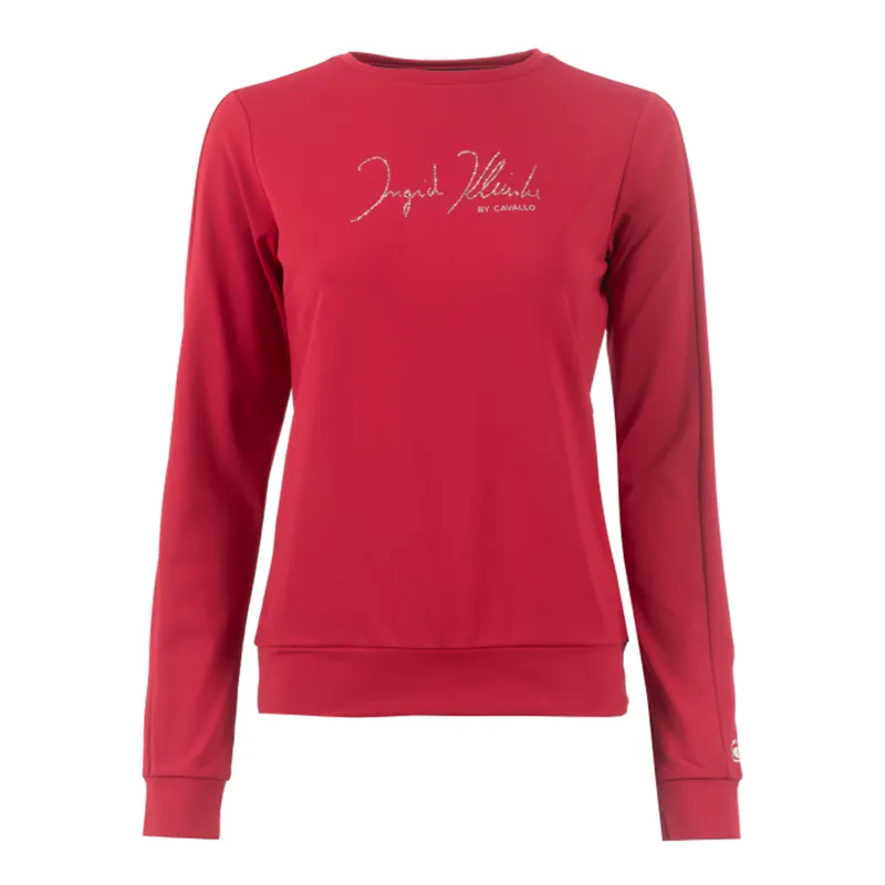 Cavallo Ingrid Klimke Ladies Kirstin Sweater - Red