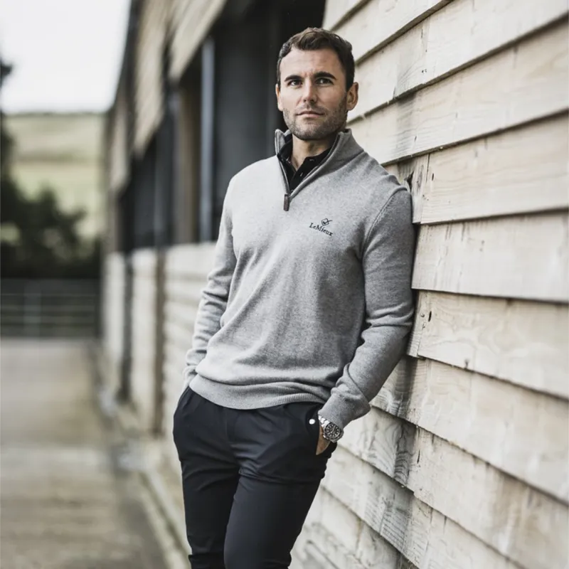 LeMieux Men's Jumper - Grey-4