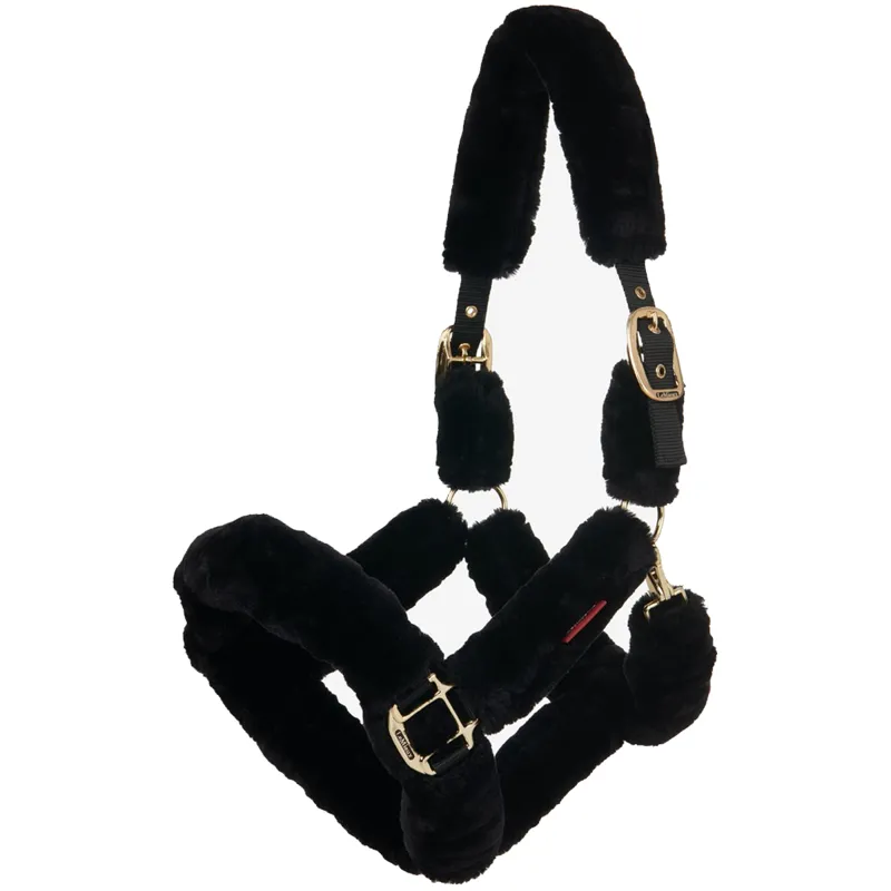 LeMieux Comfort Plus Travel Headcollar - Black/Black