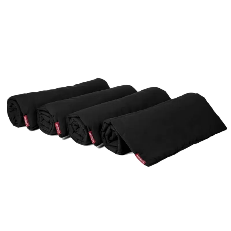 LeMieux Quilted Pillow Wraps Set of 4 - Black 