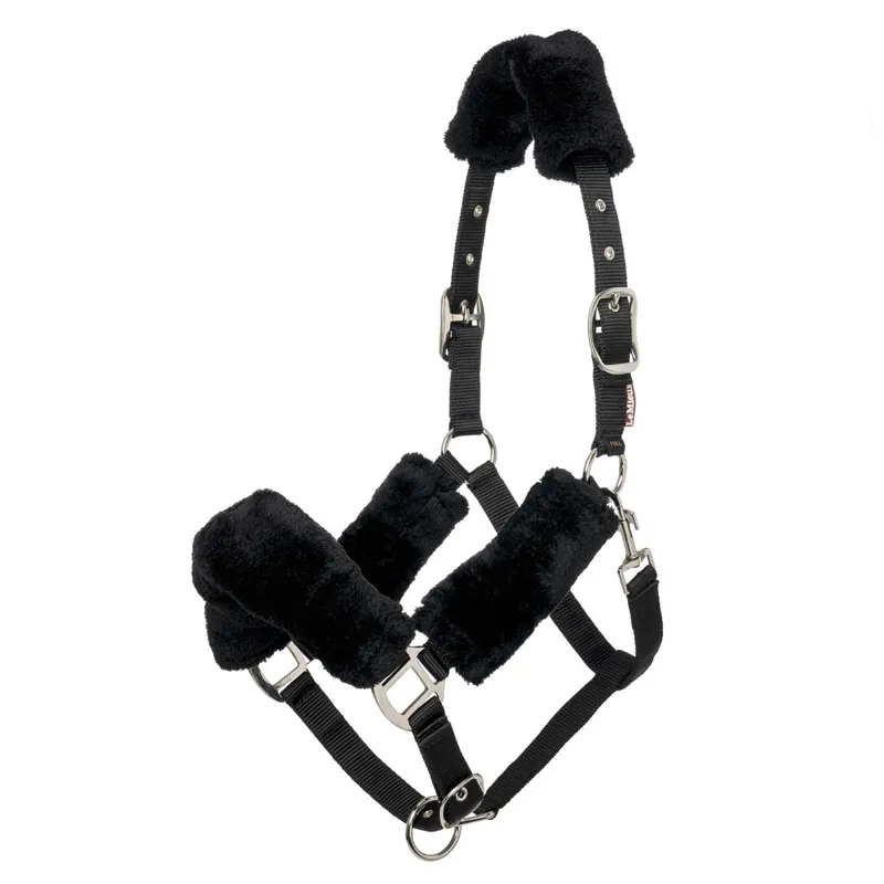 LeMieux Comfort Headcollar - Black/Black