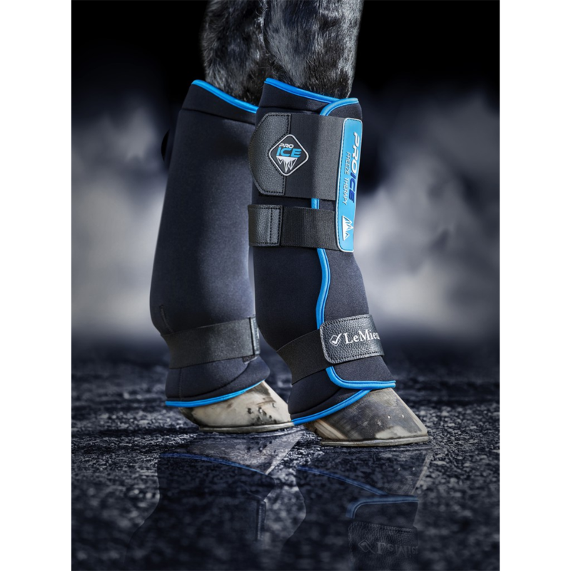LeMieux ProIce Freeze Therapy Boots - Black-2