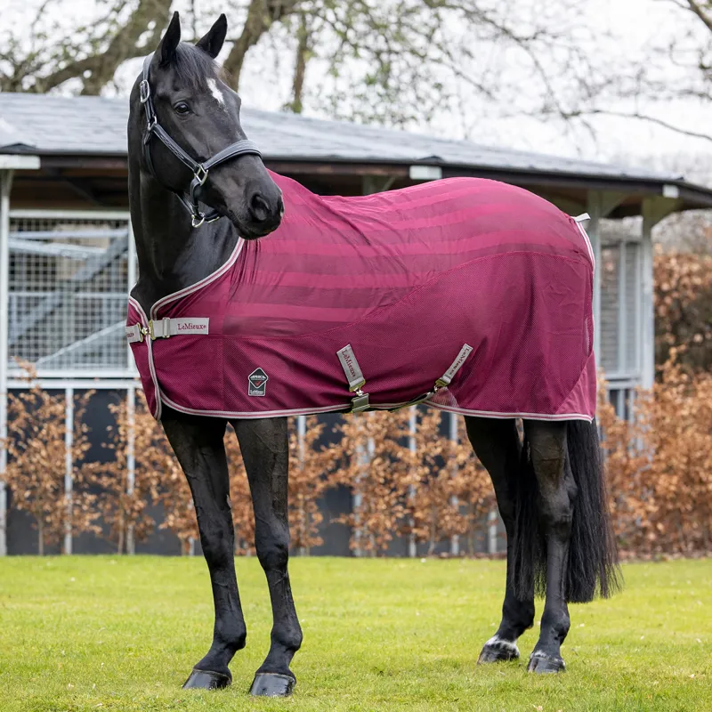 LeMieux Arika Air-Tek Sheet -  Burgundy