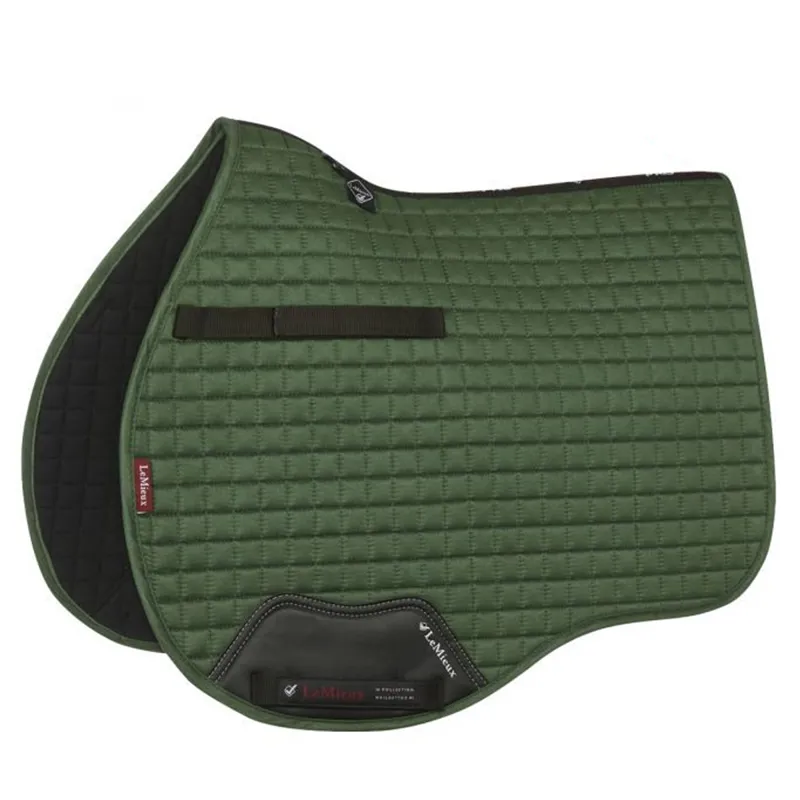 LeMieux Suede GP Square - Hunter Green