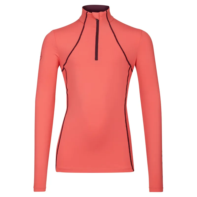 LeMieux Young Rider Base Layer - Papaya 