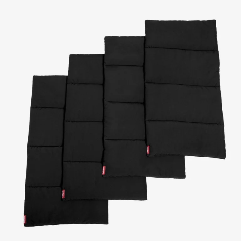 LeMieux Quilted Pillow Wraps Set of 4 - Black -1