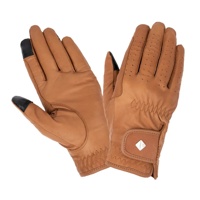 LeMieux Pro Touch Classic Leather Riding Glove - Tan
